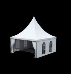 Pagoda Tent (16″ x 16″) (10″ x 10″)